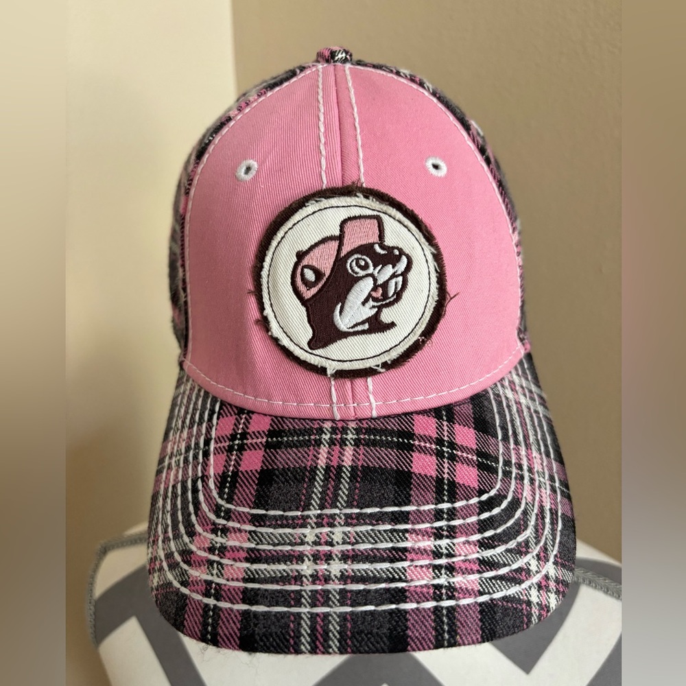 Buc-ees - Women’s Plaid Baseball Cap - Hat - Adult